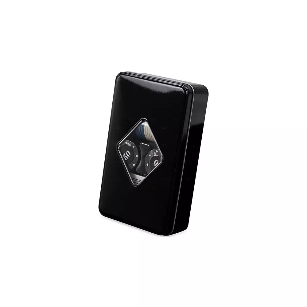 Kit Poker em Estojo Metálico Personalizado 