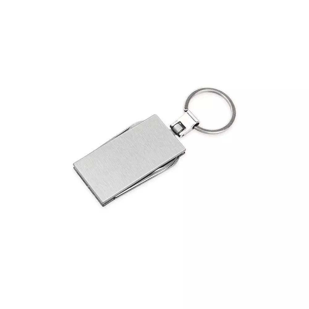 Chaveiro Canivete Inox 4 Funções Personalizado 