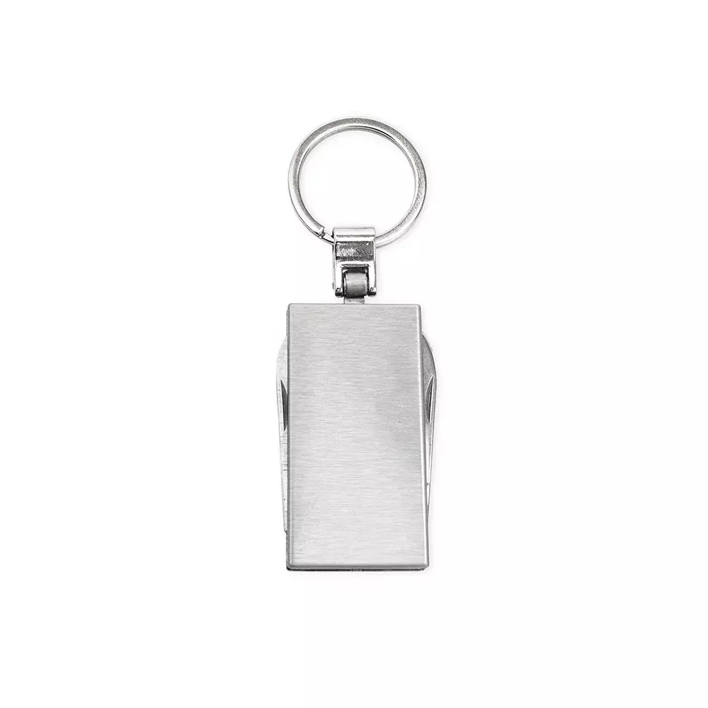 Chaveiro Canivete Inox 4 Funções Personalizado 