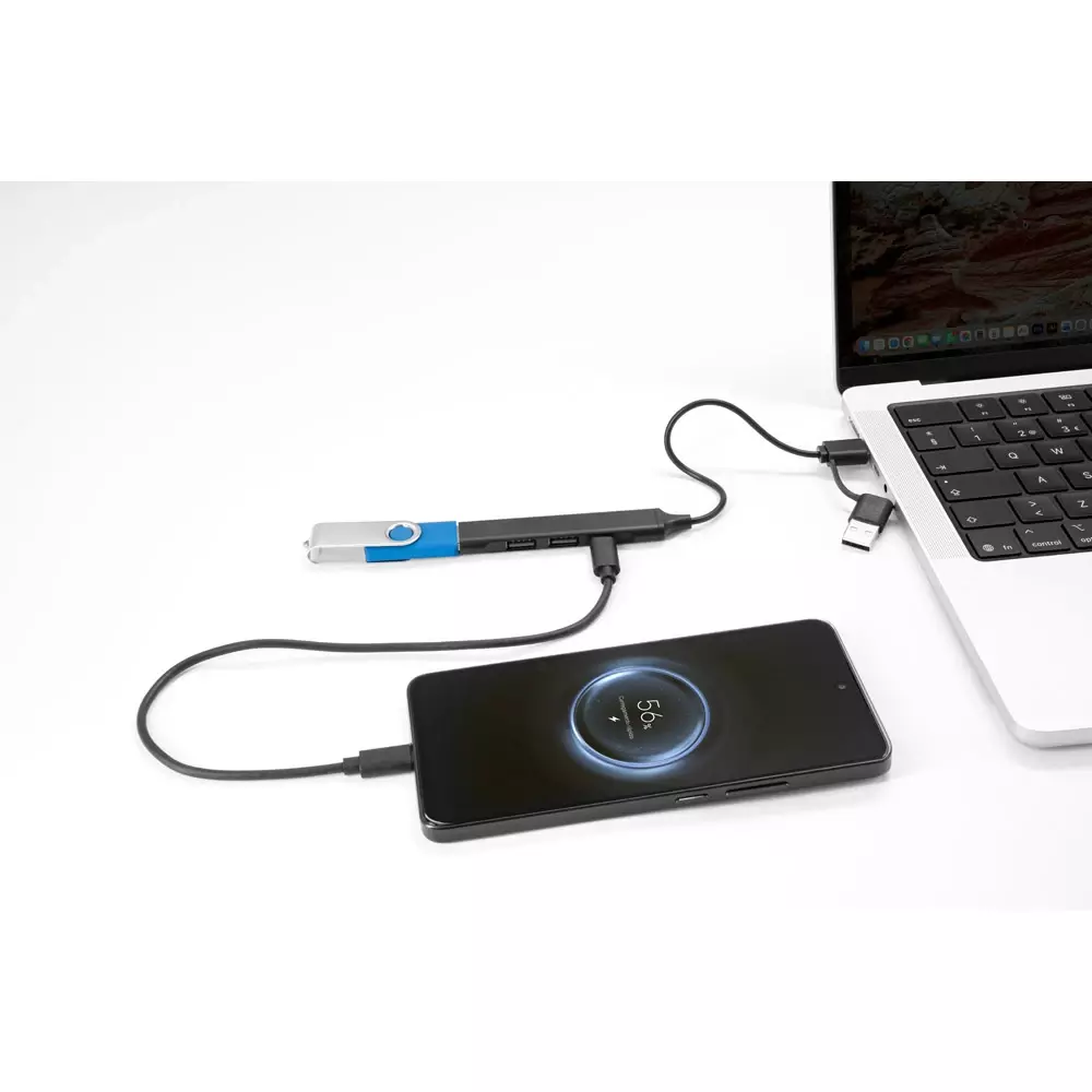 Hub USB Multifuncional Personalizado 