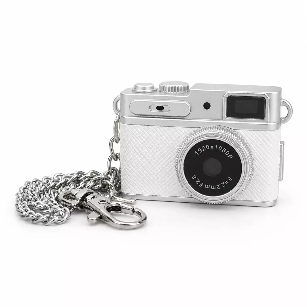 Mini Câmera Digital Personalizada Branco