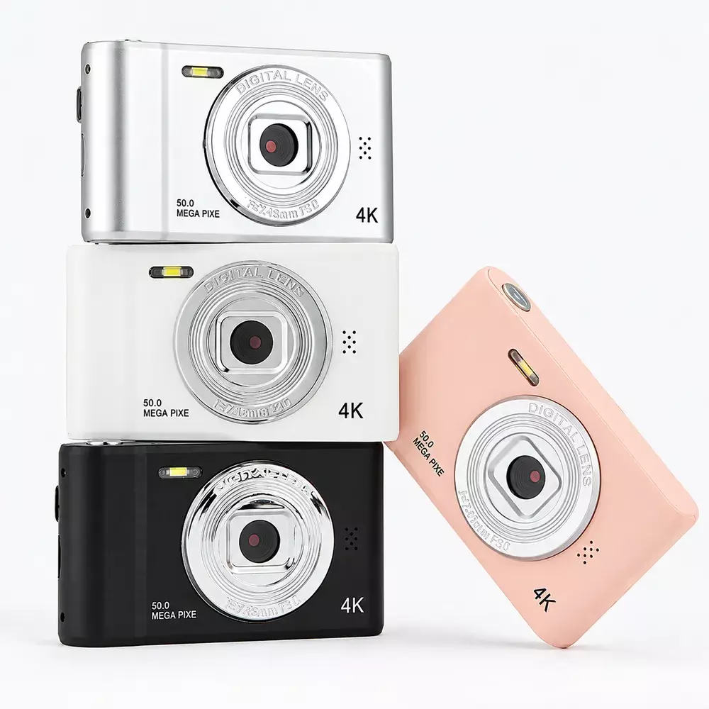 Mini Câmera Digital 50MP Personalizada 