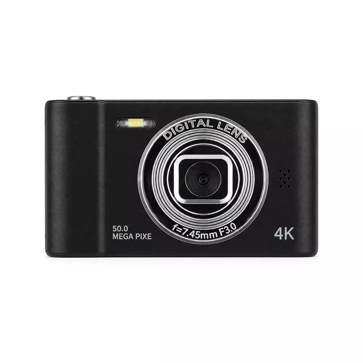 Mini Câmera Digital 50MP Personalizada Preto