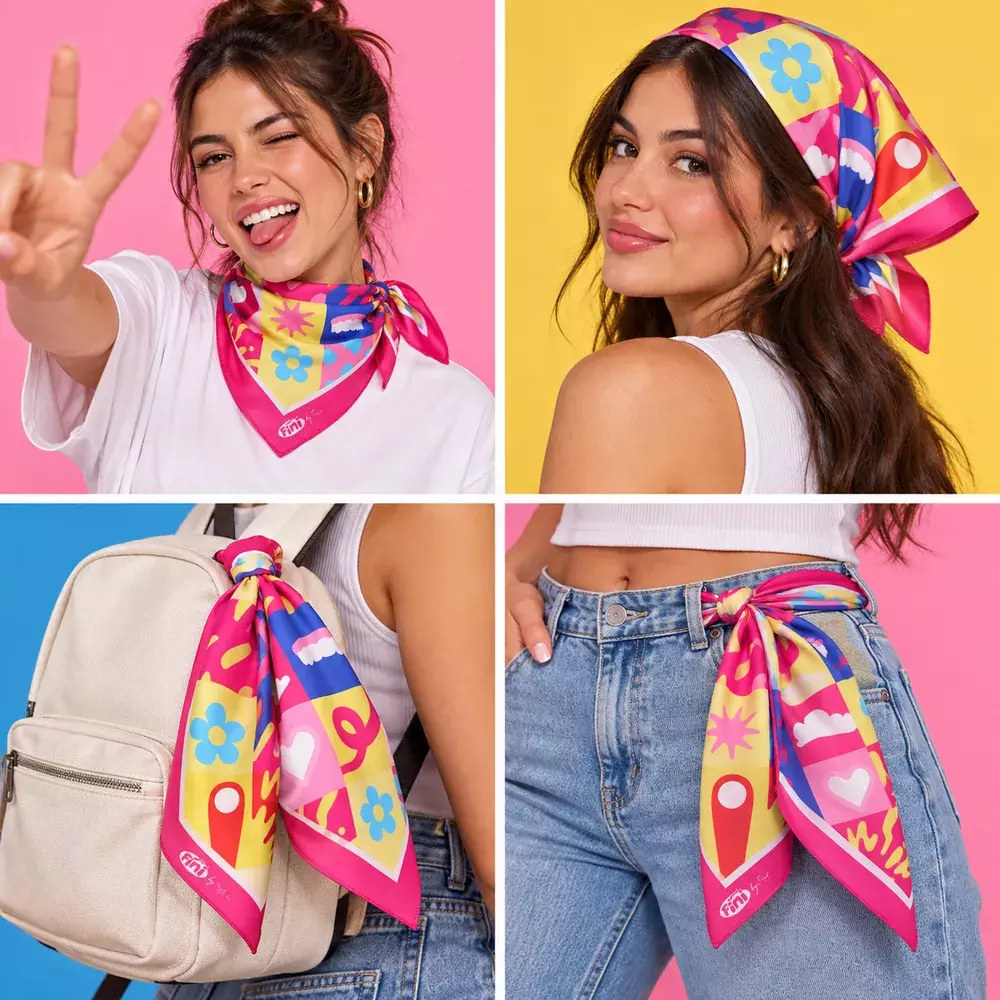 Lenço Colecionável 100% Personalizado 