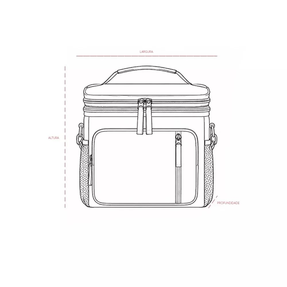 Bolsa Térmica Dupla 15L Personalizada 