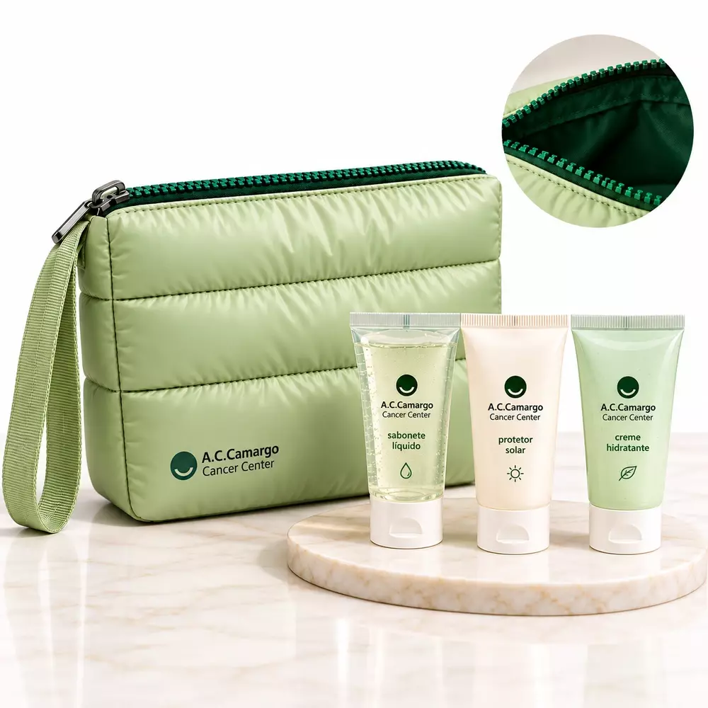 Kit Nécessaire Puffer e Cremes Personalizado 