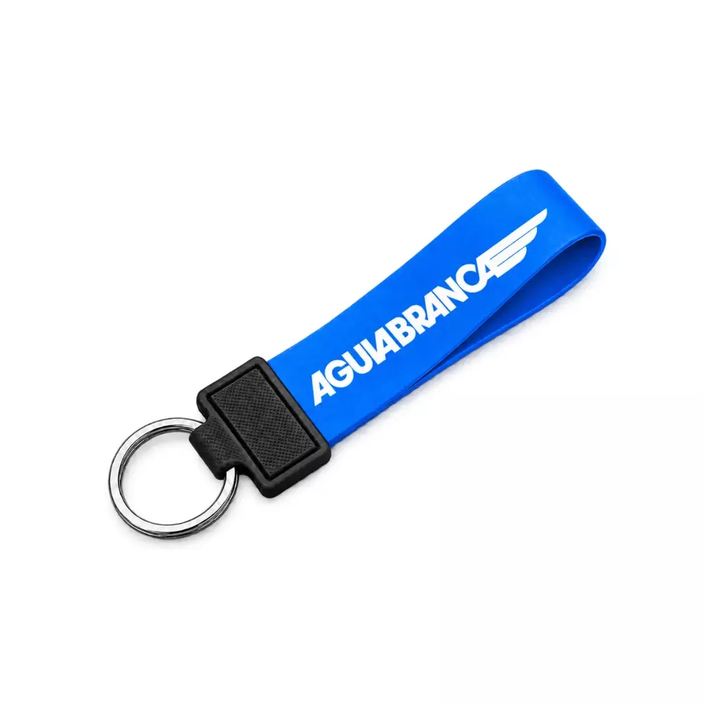 Chaveiro de Tira Bicolor em PVC Personalizado 
