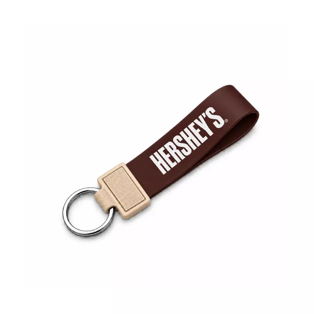 Chaveiro de Tira Bicolor em PVC Personalizado 