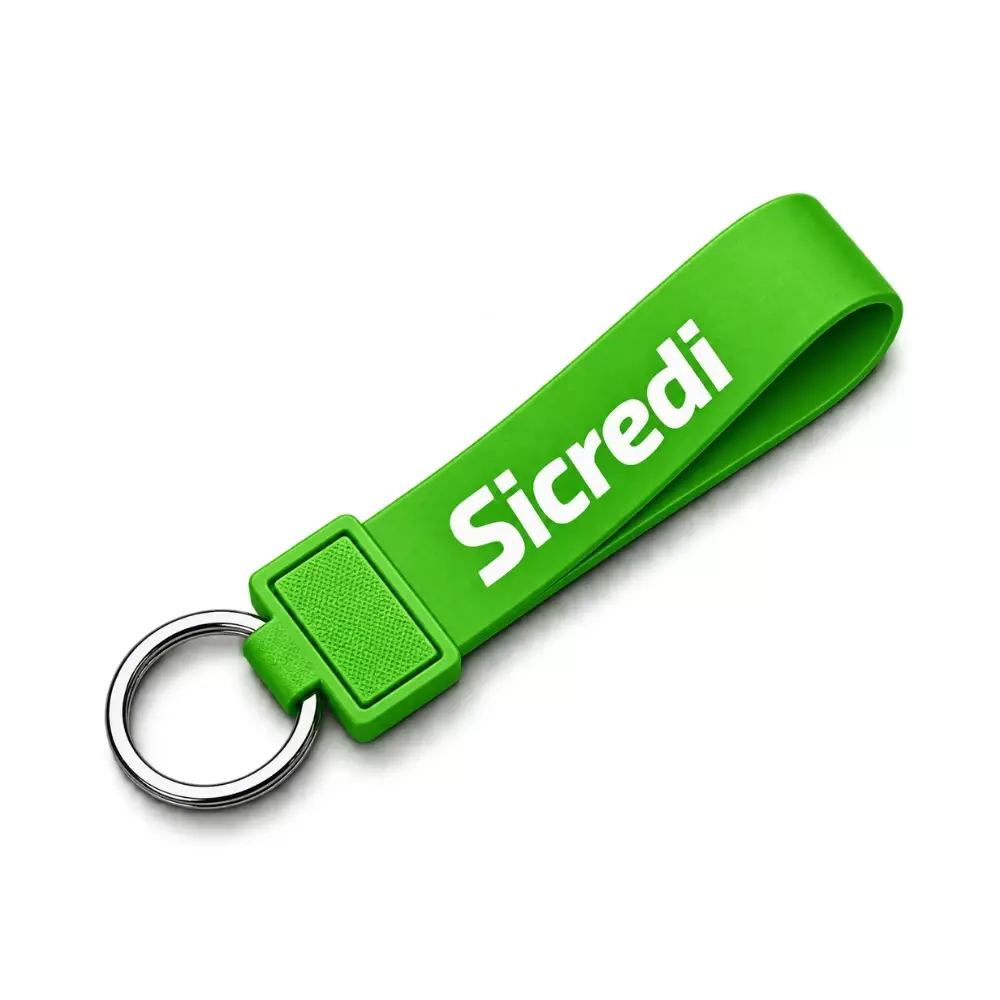 Chaveiro de Tira em PVC Personalizado 