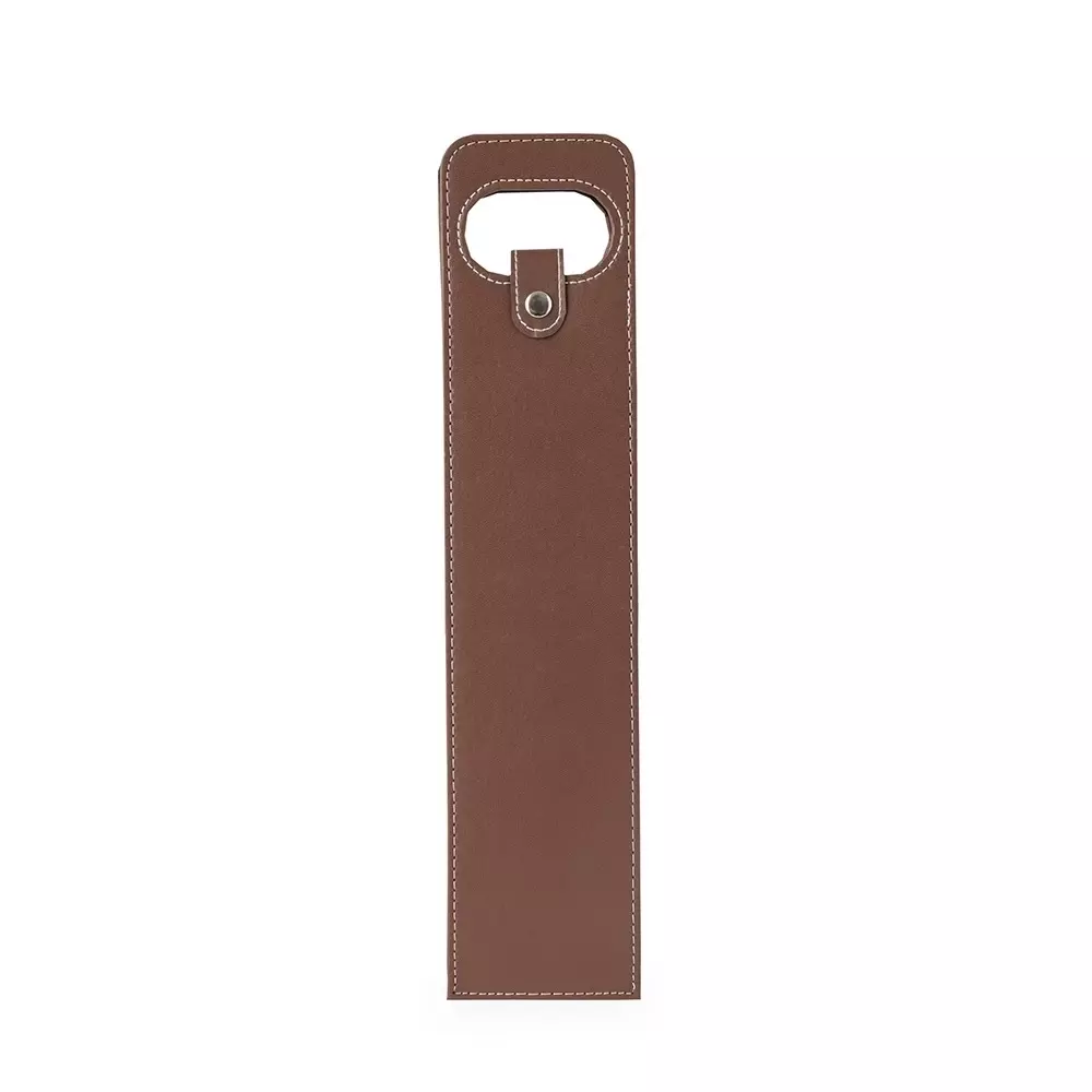 Porta-vinho em Couro Sintético Personalizado 