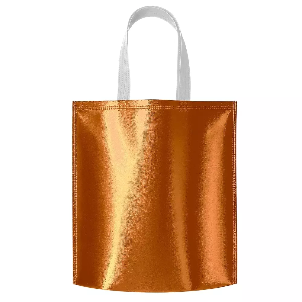 Sacola em TNT 120g/m² Metalizada Personalizada 