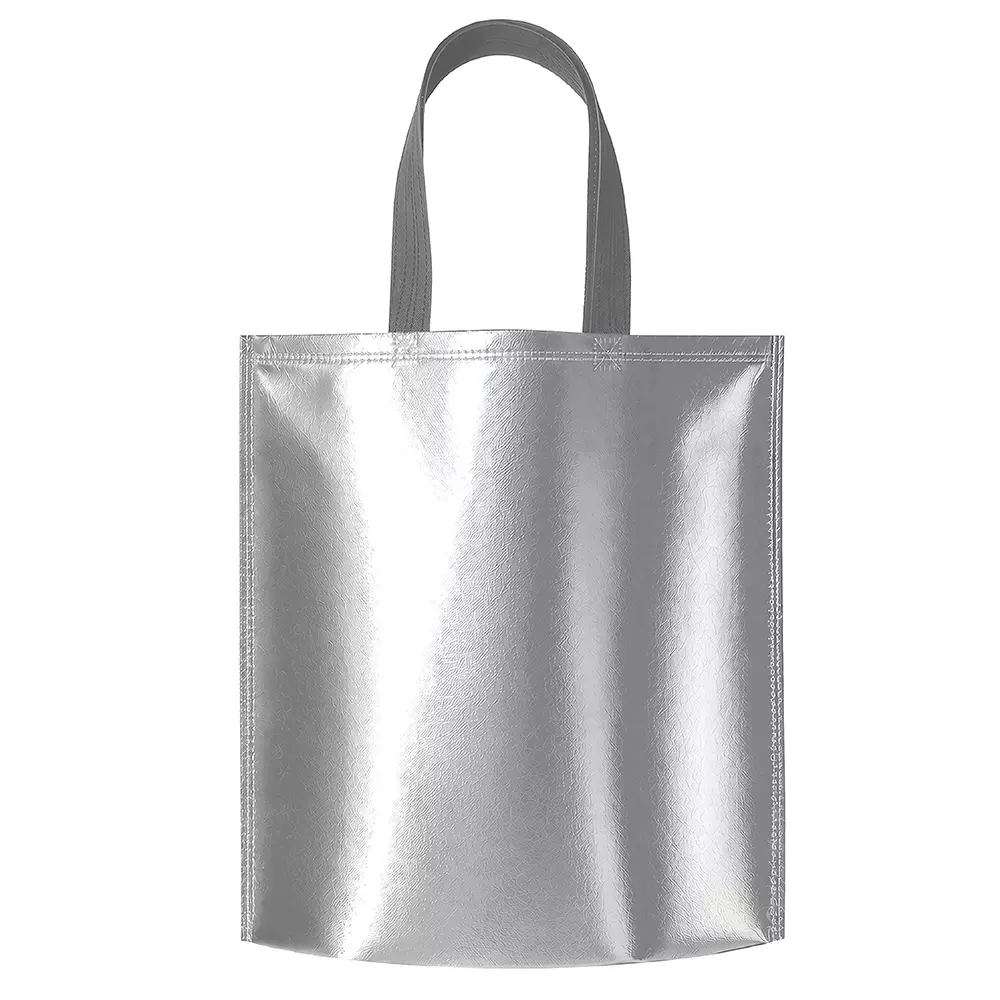 Sacola em TNT 120g/m² Metalizada Personalizada 