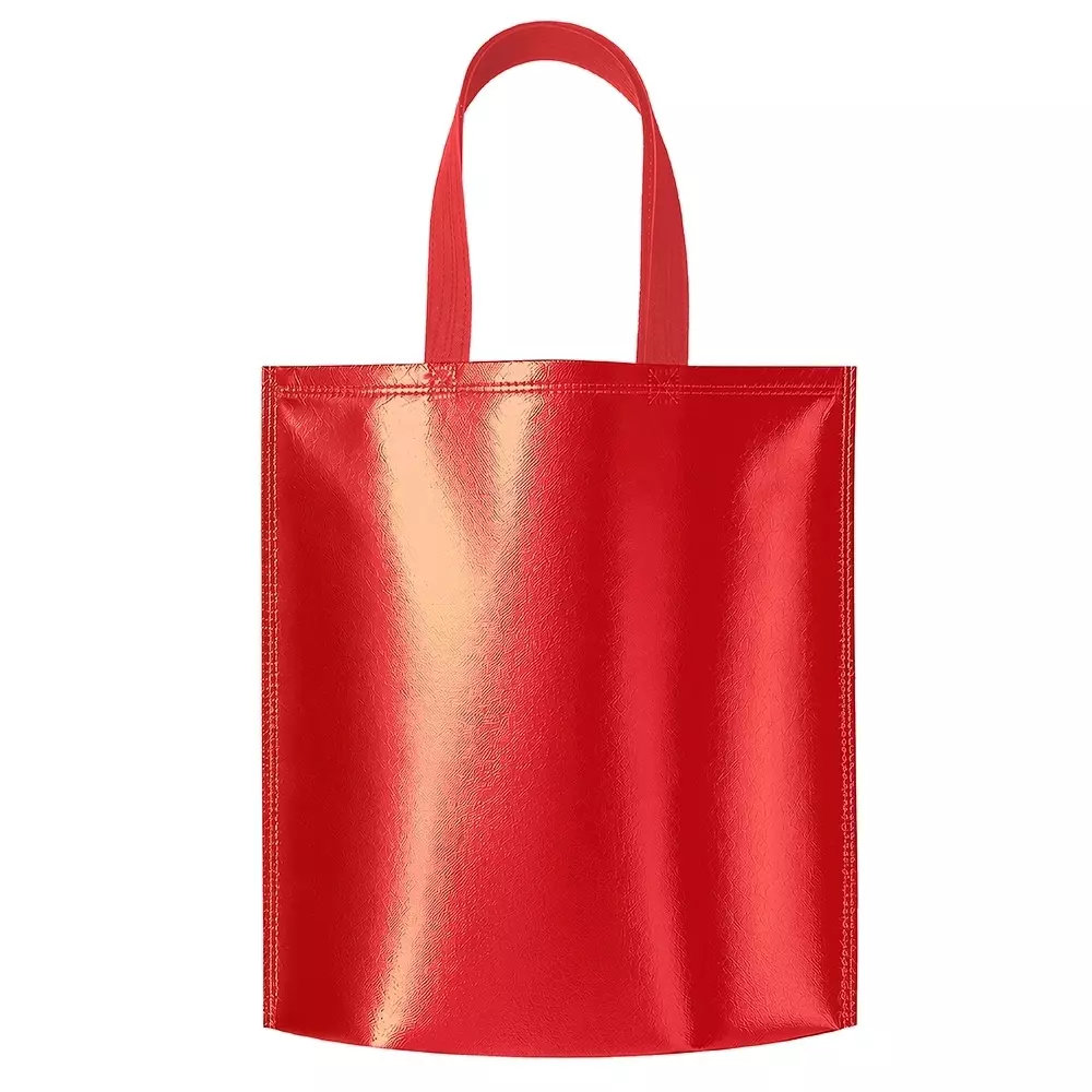 Sacola em TNT 120g/m² Metalizada Personalizada 