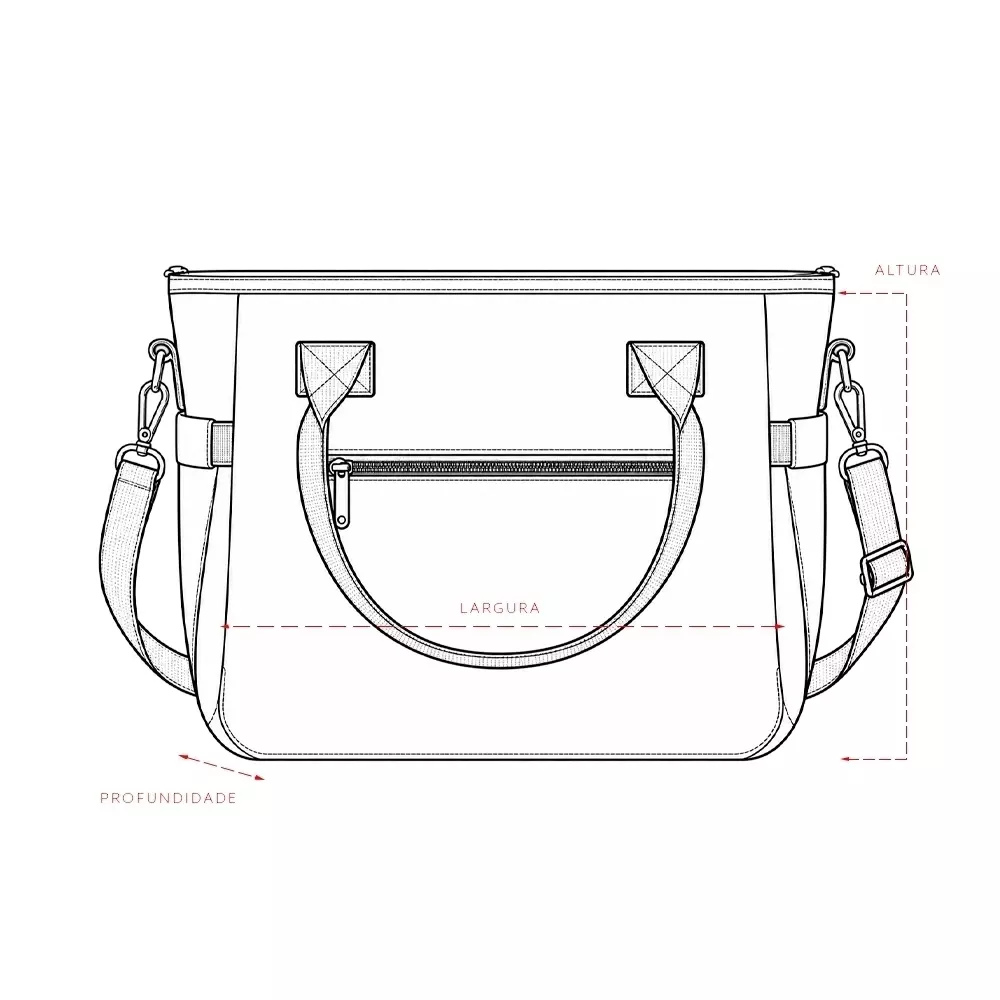 Bolsa Térmica 11L em Oxford Catiônico Personalizada 