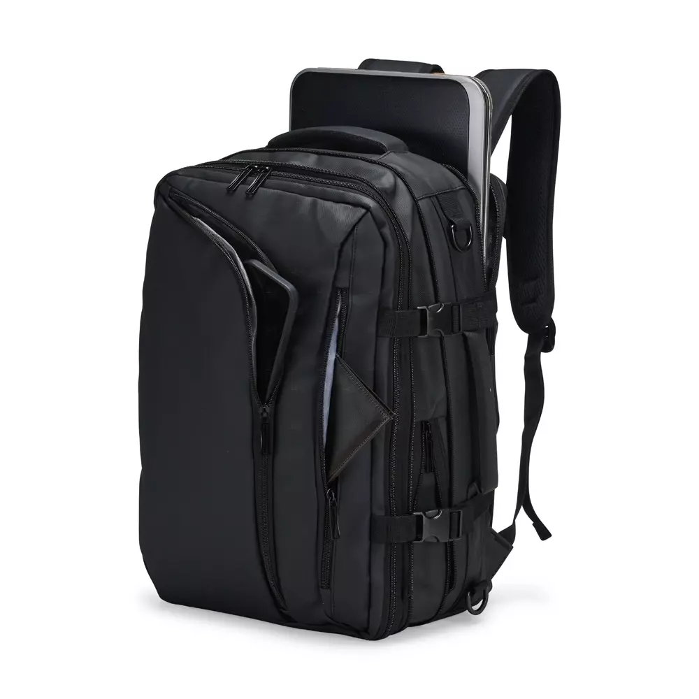 Mochila Expansível PU 28L Personalizada 