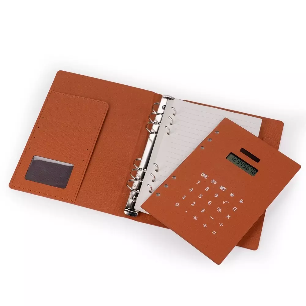 Caderno Fichário PU Personalizado 