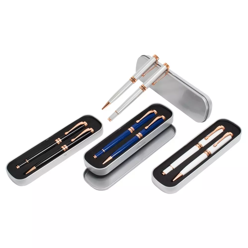 Conjunto Canetas Executivas 2 Peças Personalizado 