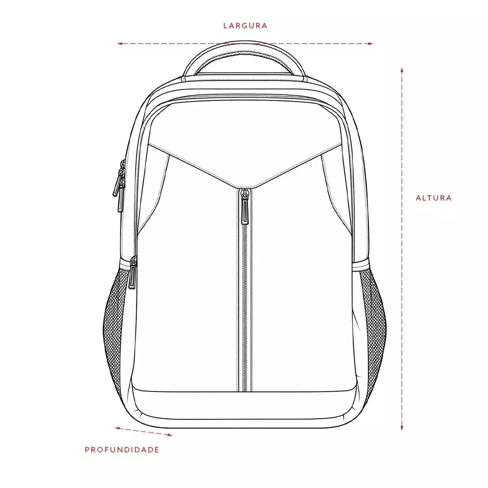 Mochila de PU 24L Personalizada 