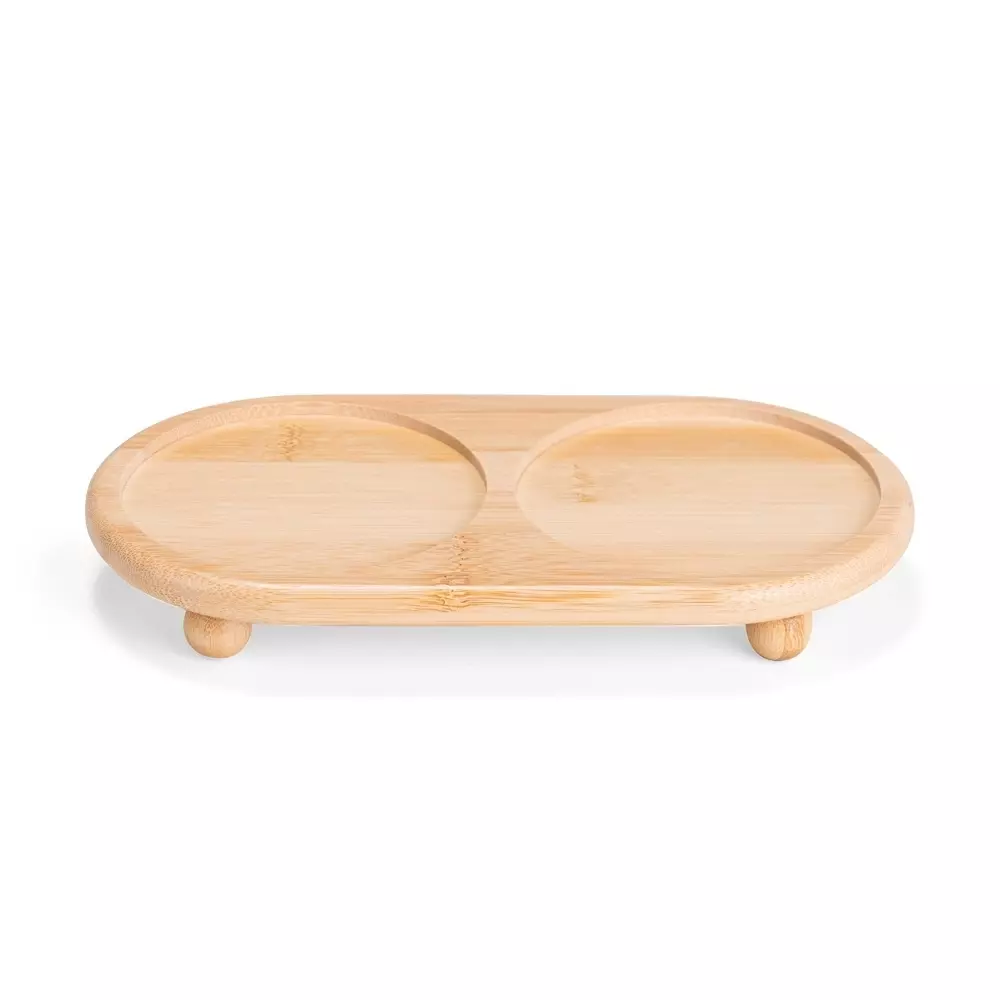 Conjunto de Potes Bambu 2 Peças Personalizado 
