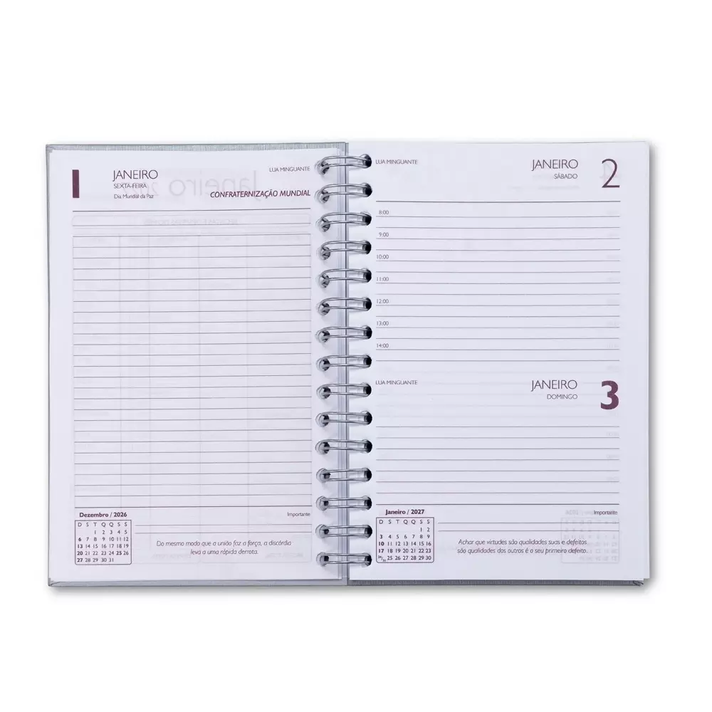 Agenda Diária Personalizada 