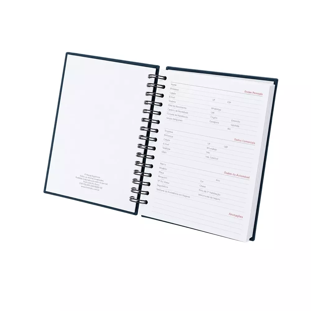 Agenda Diária 2027 Personalizada 