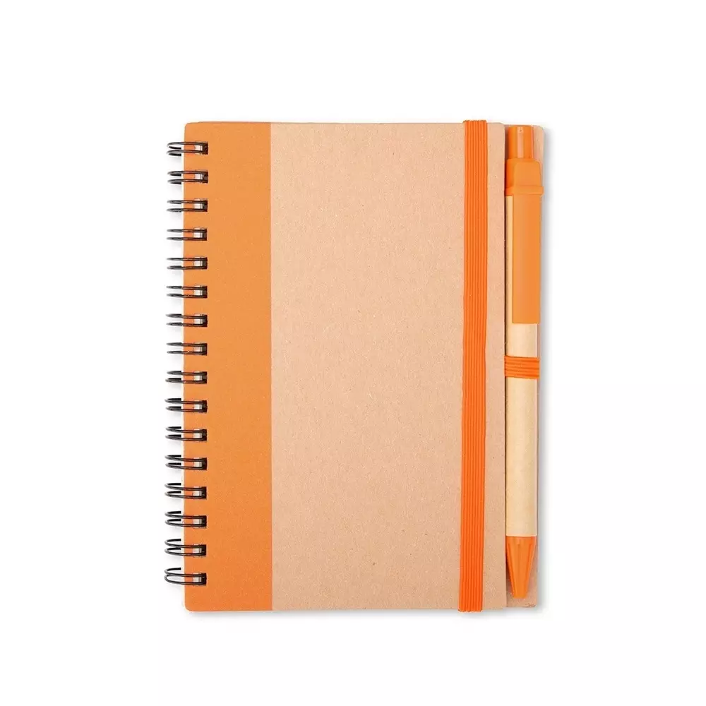 Caderno Ecológico com Caneta Personalizado 