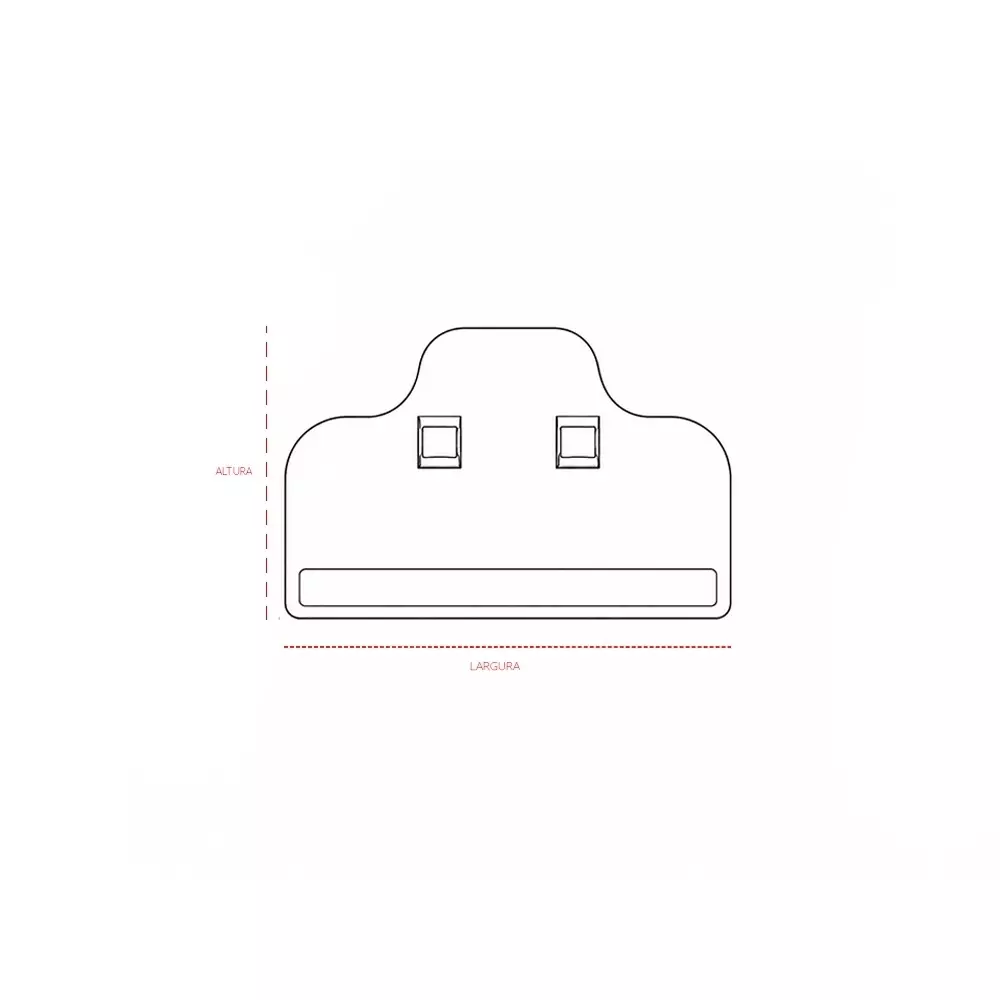 Kit Prendedores Multiuso 4 Peças Personalizado 