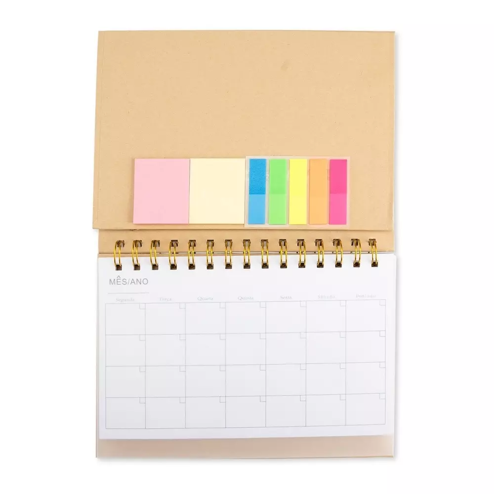 Planner Semanal Kraft Personalizado 