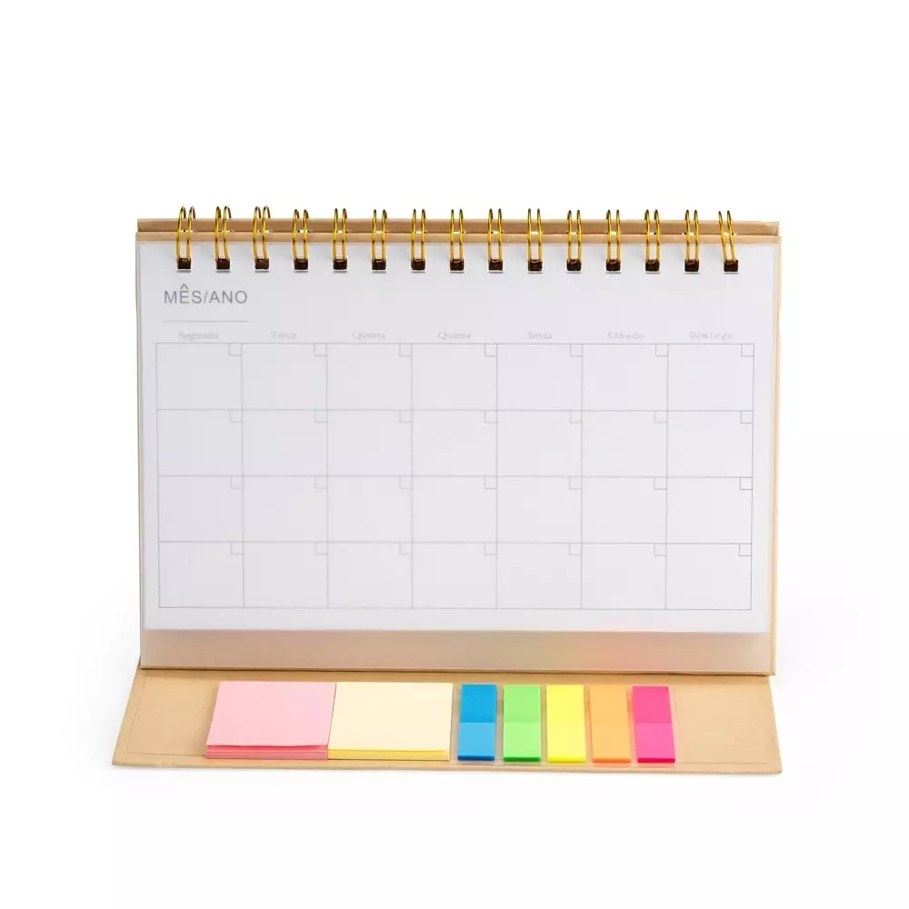 Planner Semanal Kraft Personalizado 